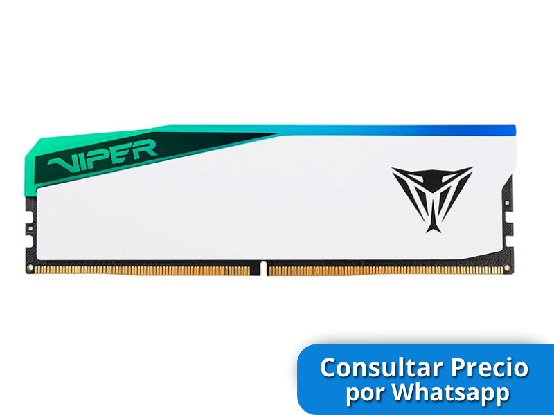 MEMORIA RAM PATRIOT VIPER DDR5 32GB 6000MT/S RGB CL42 1.35V PVER532G60C42W